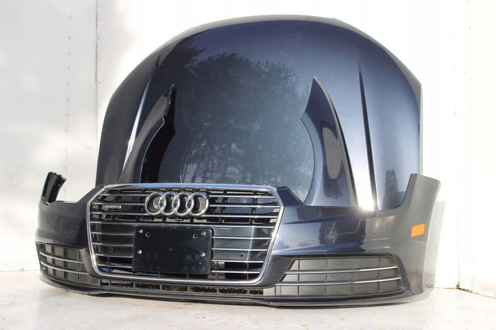 фото №9, Audi a7 fl рестайлінг перед капот крила бампер pas переднє лампи підсилювач