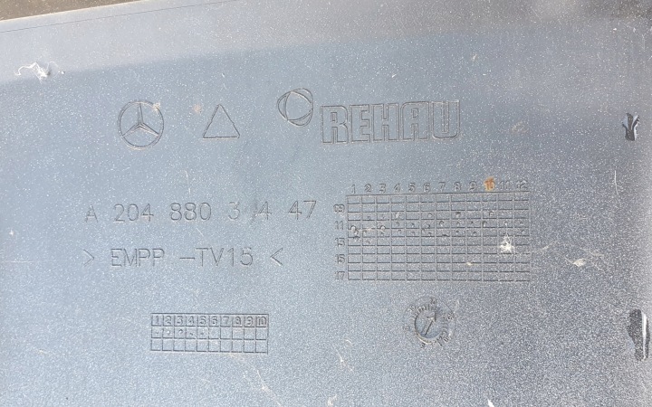 фото №11, Mercedes c w204 купе рестайлінг бампер задній  оригінал