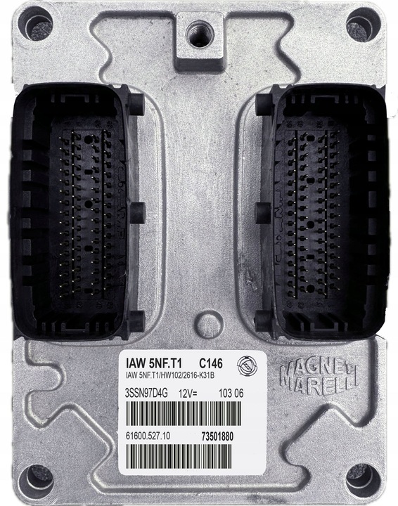 фото №1, Блок керування fiat stilo 1.6 iaw5nf.t1 73501880
