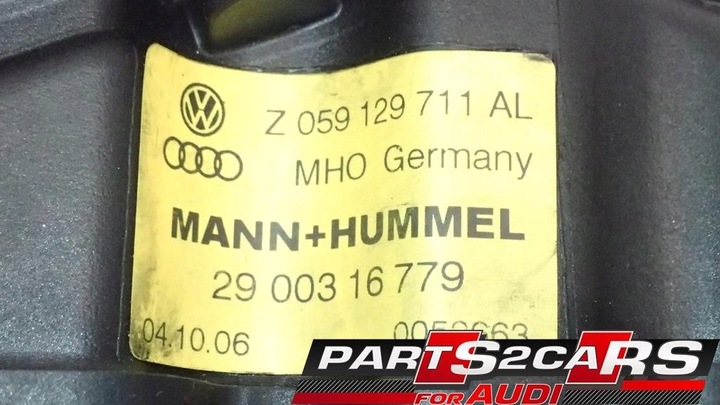 фото №9, Audi a4 a6 a8 3.0 tdi колектор всмоктуючий 059129711al