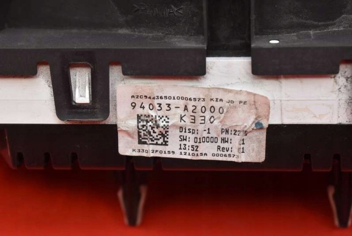фото №7, Спидометр приборы eu 94033-a2000 kia ceed 2 ii 1.6 t-gdi 150 km 12-15