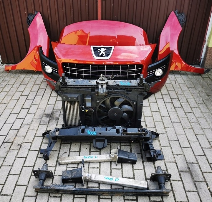 фото №5, Peugeot 3008 i 09-12 капот комплектна демонтаж