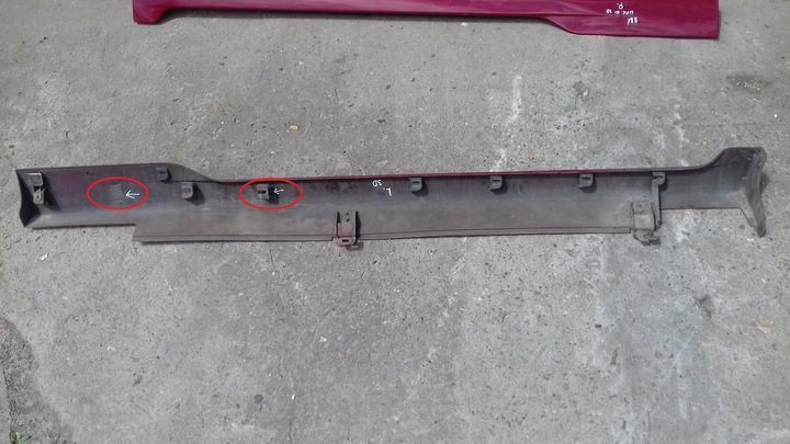 фото №5, Планка порогова накладка ліва права honda civic vii 3d hb рестайлінг 04-06 r81