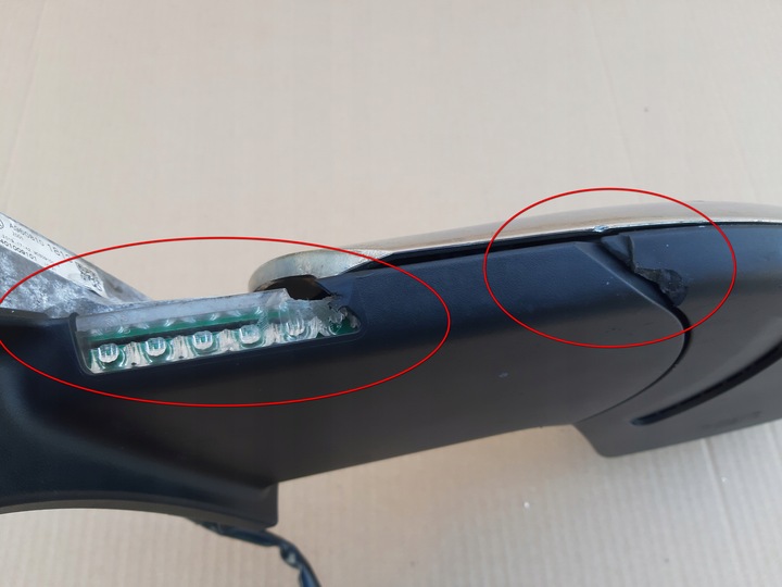 фото №7, Mercedes actros mp4 mp5 зеркало камера левая хром a9608101813