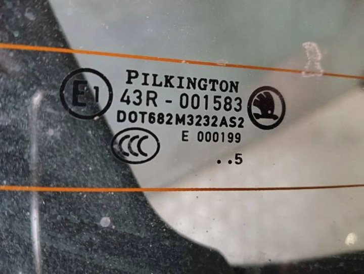 фото №8, Крышка крышка стекло зад задняя багажника skoda octavia iii 5e liftback lf9r