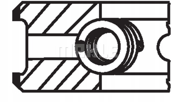 фото №2, Mahle 028 rs 10120 0n1 набір кільця поршень