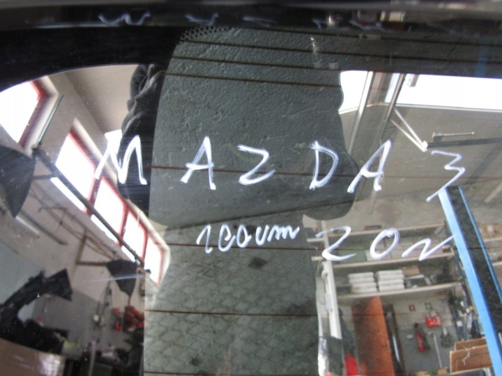 фото №7, Mazda 3 bp iv 20r кришка багажника зад задня заднє скло задня 46v