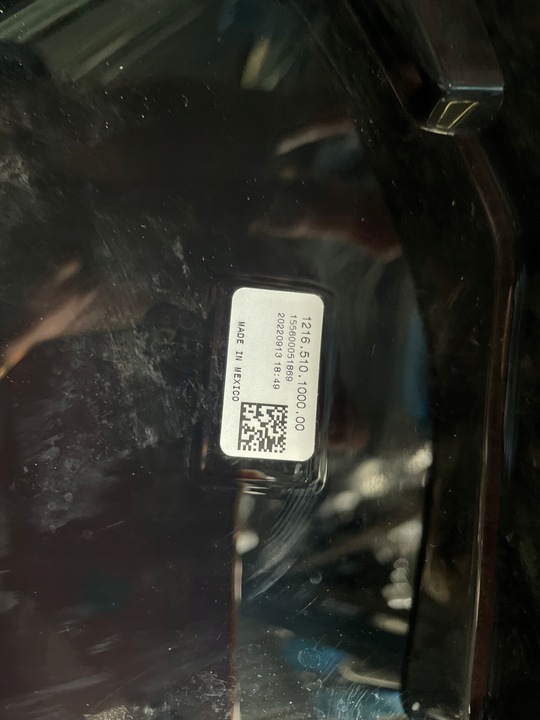 фото №7, Лампа bmw 2 g42 m2 купе g87 золотая комплект левая правая