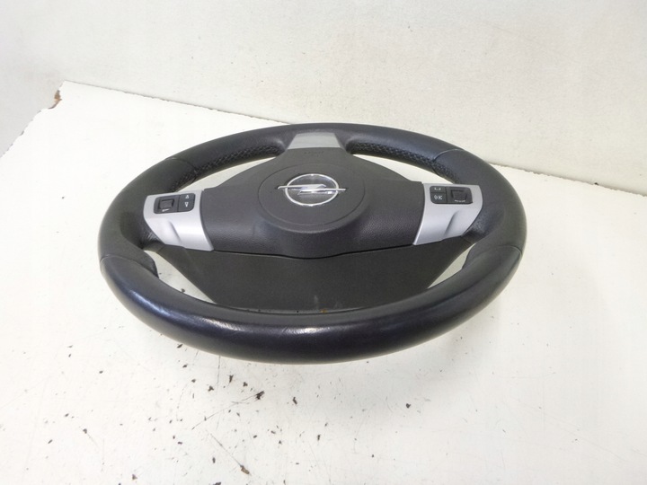 фото №6, Руль + подушка безопасности opel zafira b мультифункция 06r. кожа jak w opc !