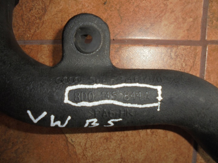 фото №4, Труба интеркулер passat b5 1.9tdi 8d0145844a