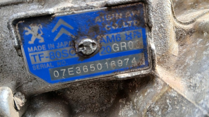 фото №16, Коробка передач коробки передач tf-80sc 20gr03 citroen c4 picasso 2.0 hdi пошкоджена