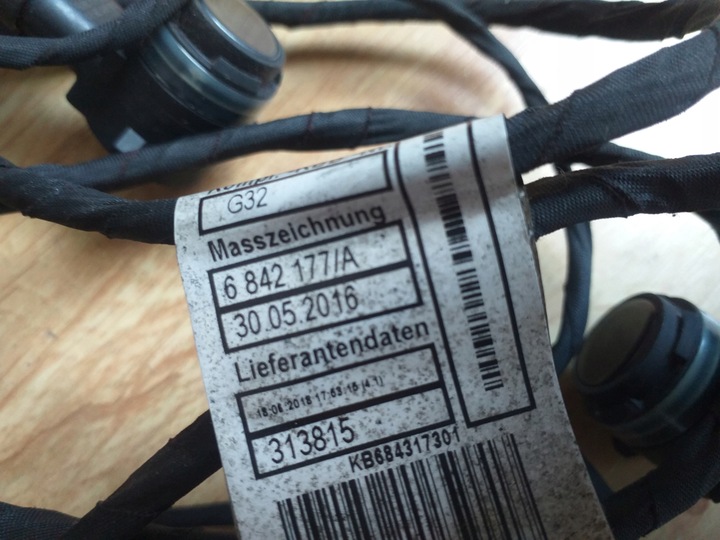 фото №5, Bmw 6 gran туризмо g32 установка джгут зад датчики pdc 6843173 9283200