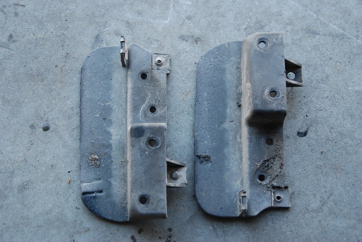 фото №1, Бризковик спойлер підкрилки колеса l / p зад audi a6 c6