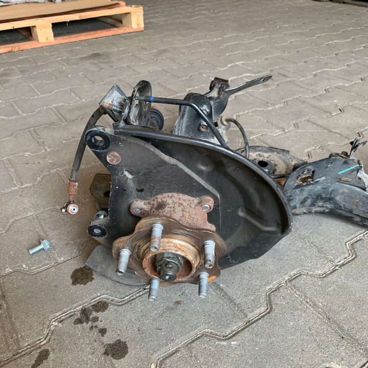 фото №2, Renault koleos ii 4x4 2.0 dci правая поворотный кулак зад полуось ступица ось рычаг