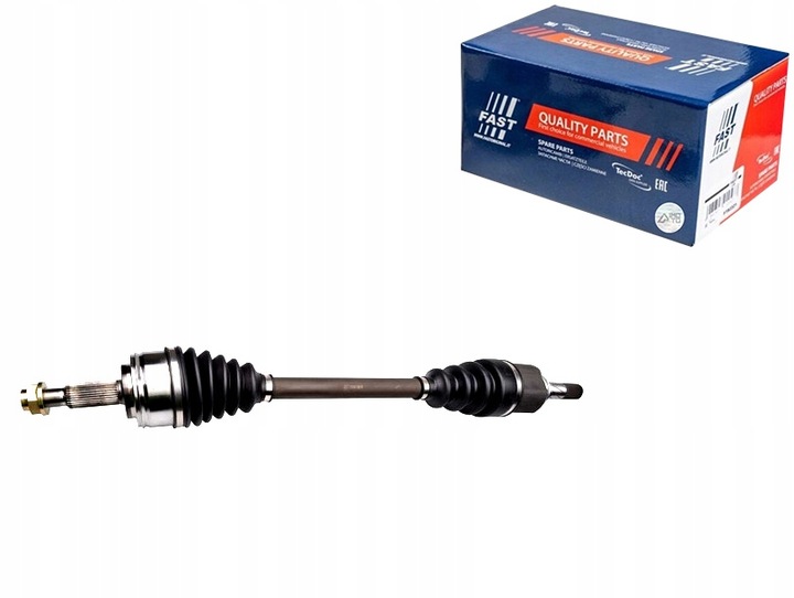 фото №1, Полуось renault master 10 левый 2.3dci fast