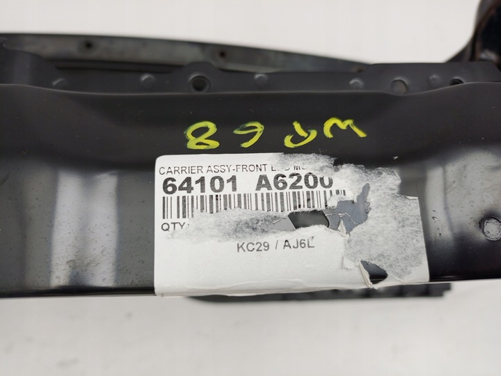 фото №13, Hyundai i30 ii 11- pas переднее балка усилитель бампера перед 64101a6200÷