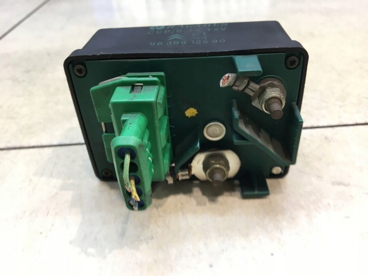 фото №6, Реле свічок розжарювання citroen c5 i рестайлінг 2.2 hdi 9639912580