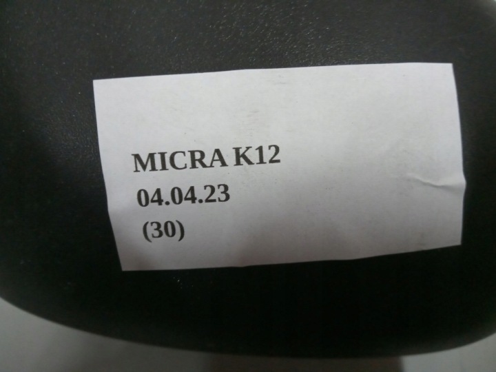 фото №8, Зеркало левое правое механическая коробка передач nissan micra k12