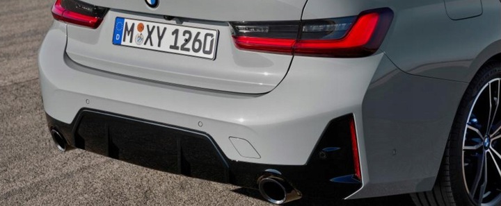 фото №9, Диффузор заднего бампера для bmw g20 g21 m sport lci рестайлинг m performance