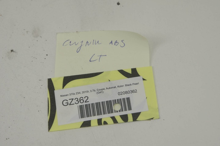 фото №4, Gz362 nissan 370z z34 3.7 датчик abs левый зад