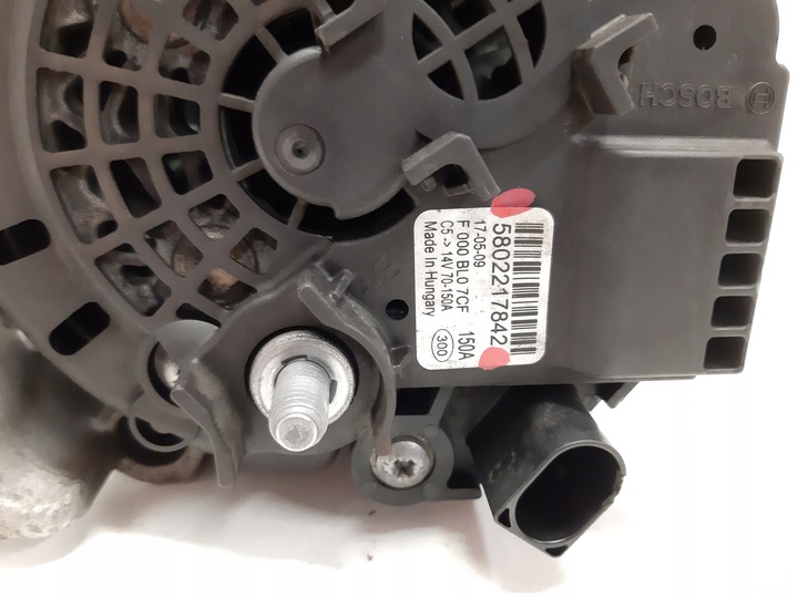 фото №6, Iveco ducato 2.3 hpi генератор bosch 5802217842