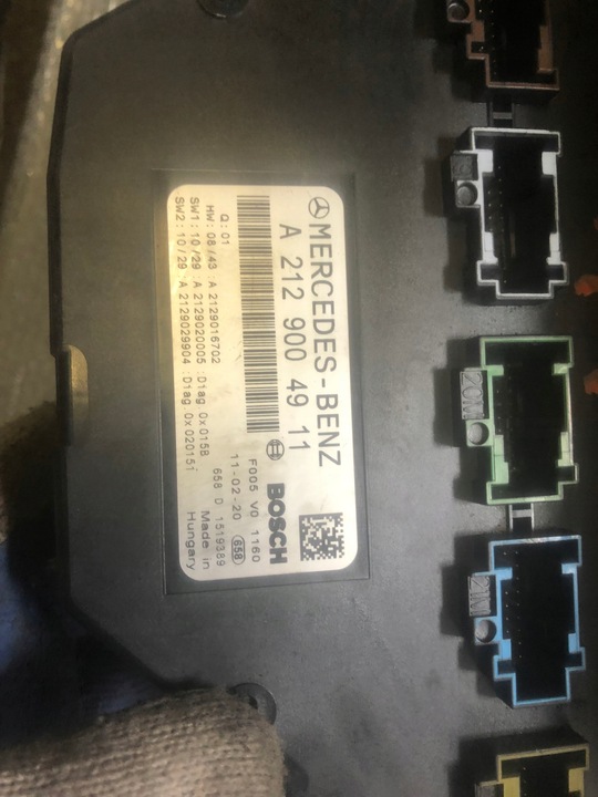 фото №6, Mercedes a2129004911 блок управления модуль sam