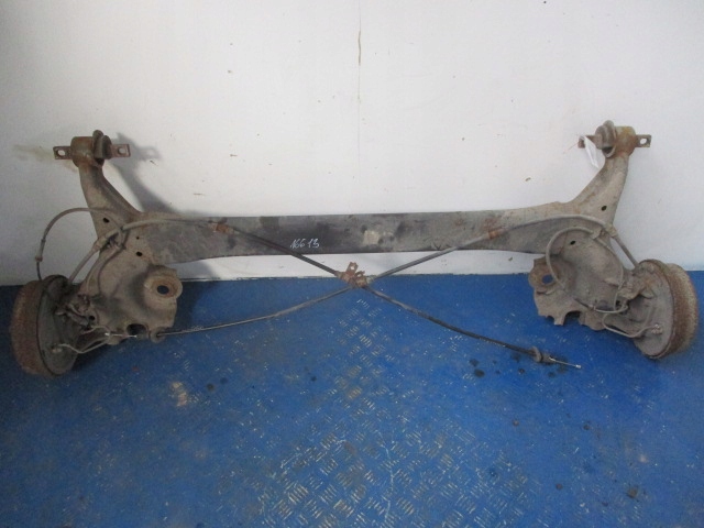 фото №4, Mitsubishi colt vi 02-09r задняя балка ось зад барабаны