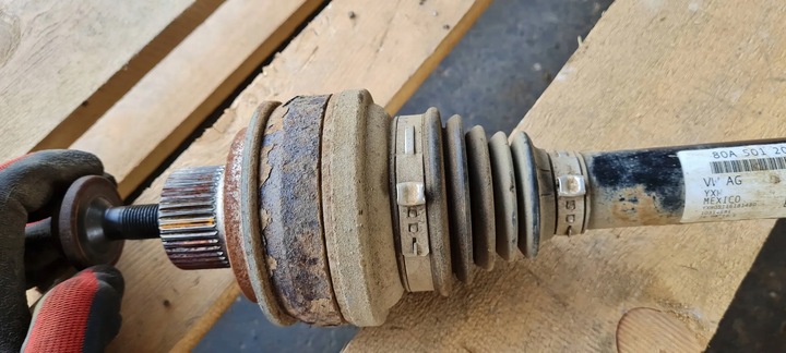 фото №6, Sq5 q5 80a полуось полуось левая правая зад задняя 3.0 tfsi 80a501203e