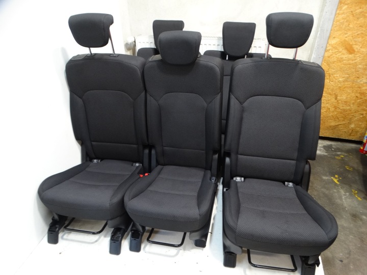 фото №8, Комплект сидений i ii iii ряд kia carens iv 13-19r.