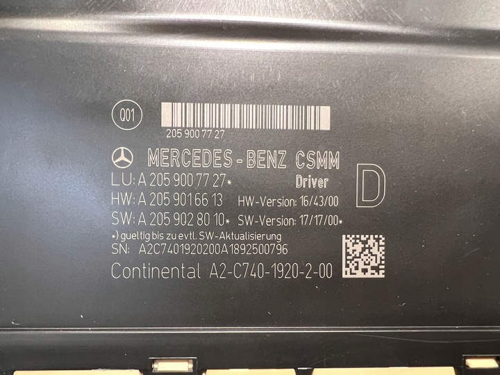 фото №10, Mercedes c63s w205 amg affalterbach сидіння обшивки комплект