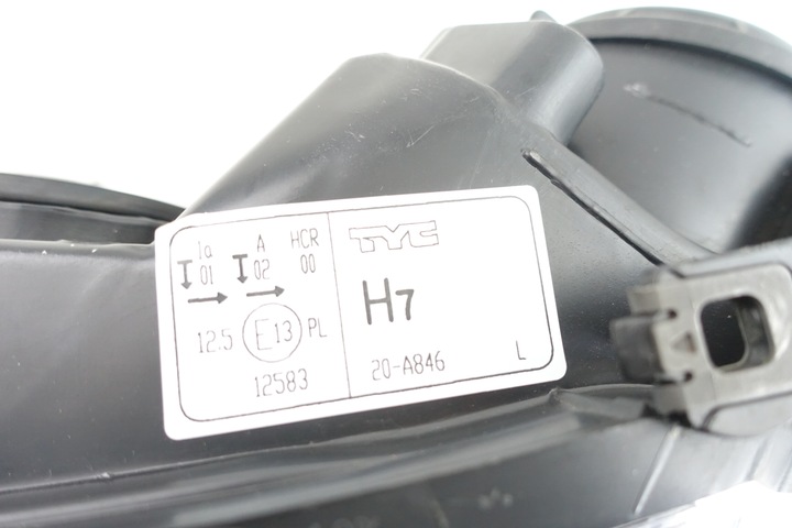 фото №16, Фара лампа лівий vw golf v plus 05-09 tyc