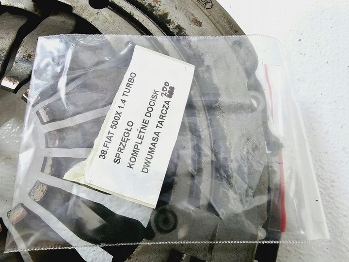 фото №6, Fiat 500x 500 x 1.4 t сцепление комплектные прижим диск колесо двухмассовый