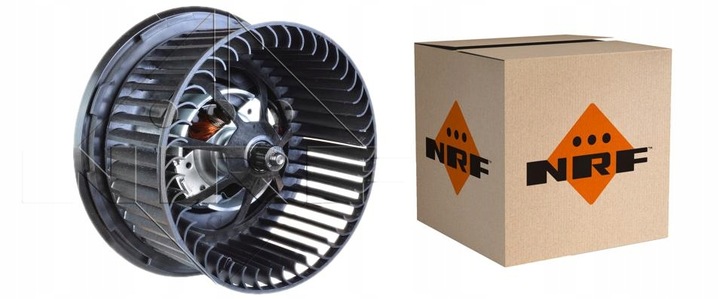 фото №9, Воздуходувка vw sharan 95- nrf 34034 вентилятор внутренний
