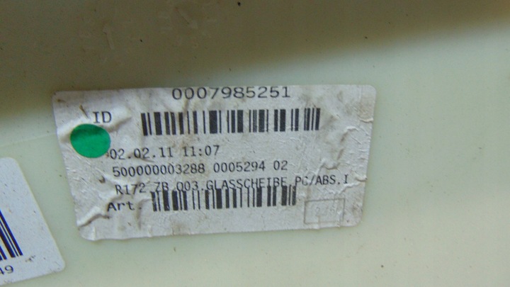 фото №9, Mercedes slk r172 172 дах обшивка дах