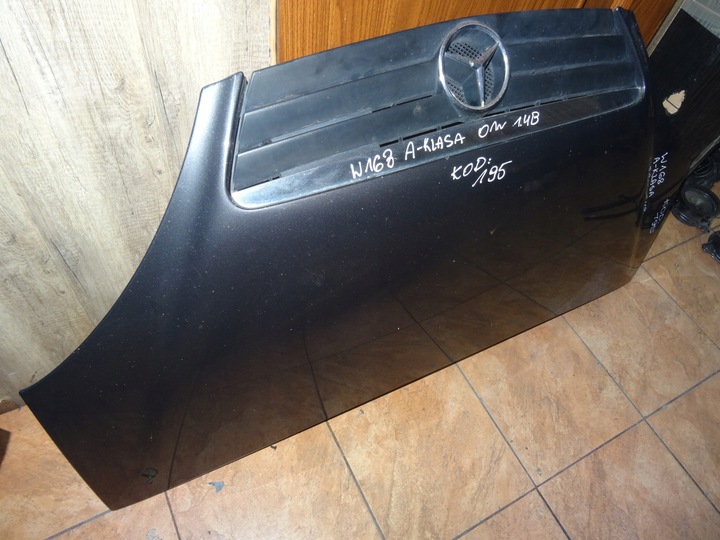 фото №3, W168 a-klasa 1.4b 01' капот