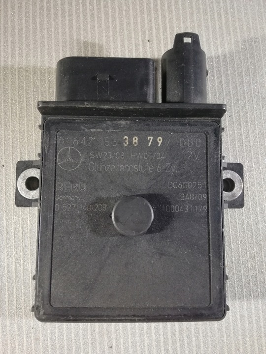фото №1, 6421533879 реле свечей накаливания mercedes