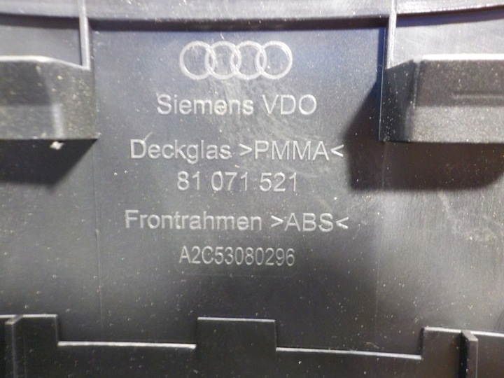 фото №8, Audi a3 8p s-line 2.0tdi спидометр / приборы 8p0920931