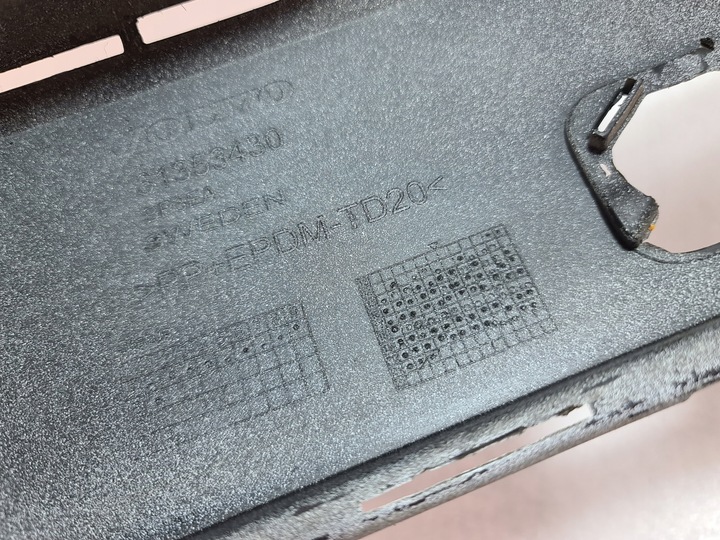 фото №13, Volvo xc90 ii планка спойлер накладка бампера зад задня 31353430