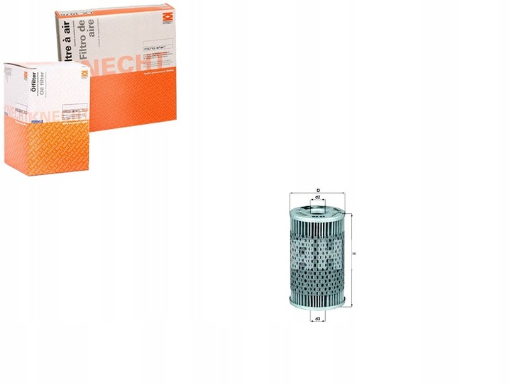 фото №1, Knecht фильтр масла db w123 2