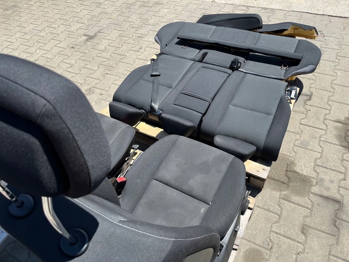 фото №8, Mercedes c класс w204 2.2 cdi сиденья перед зад диван спинка обшивки оригинал