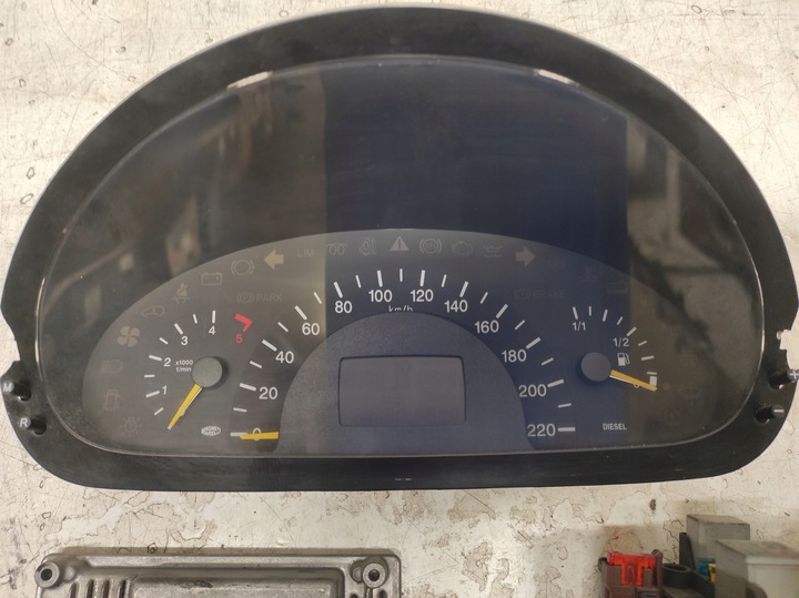 фото №6, Mercedes vito w639 03- 2.2cdi набір стартовий блок керування a6461532691