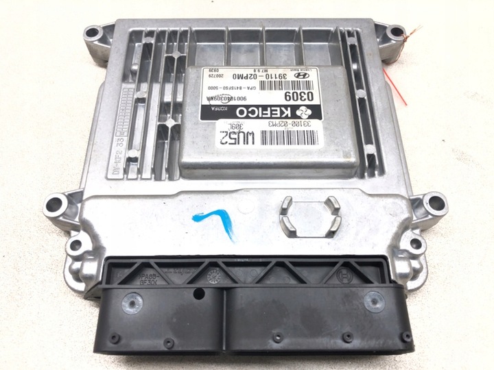 фото №1, Комп'ютер двигуна hyundai i10 39110-02pm0 1.1 65km блок керування модуль