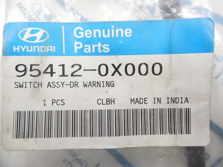 фото №6, Роз'єм замок запалювання hyudnai i10 оригінальний номер 95412-0x000