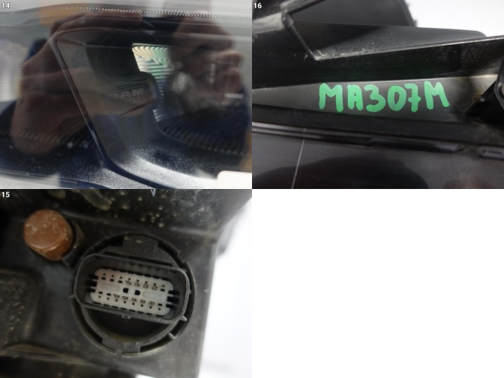 фото №15, Dodge ram v 5 1500 dt 19- фара полный led mid чёрный тёмное левая перед usa