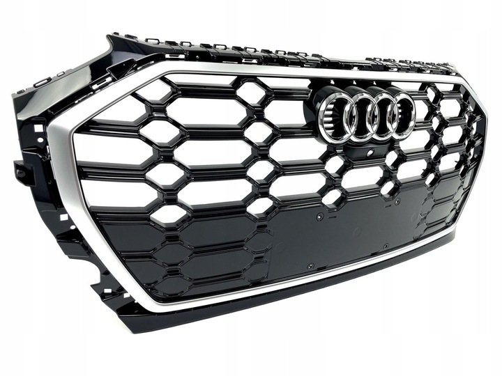 фото №9, Решётка радиатора решётка audi q5 80a рестайлинг s-line 2021+ камера 360