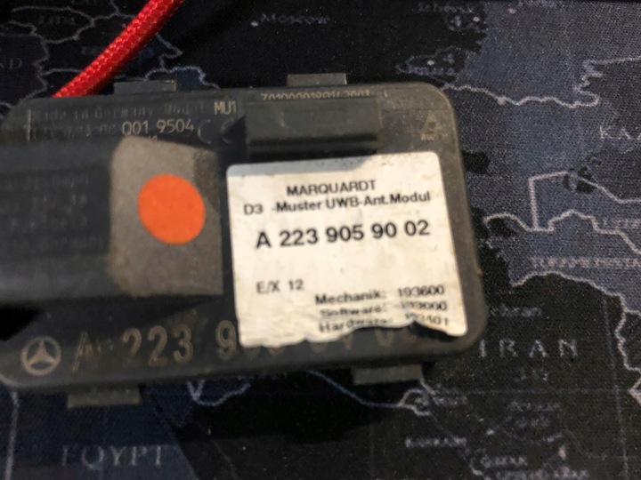 фото №5, Mercedes w223 модуль ultra широкий band 2239059002