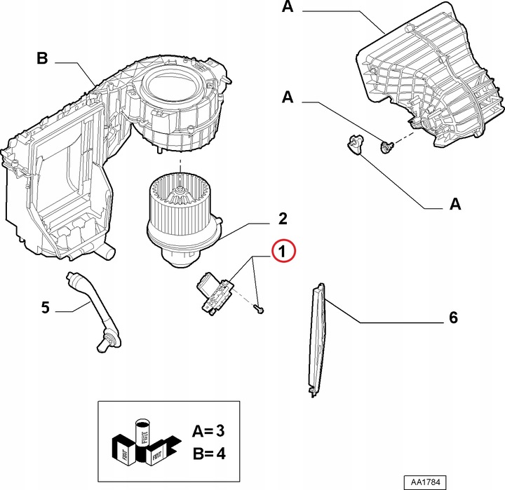 фото №15, Резистор вентилятор fiat grande punto linea doblo