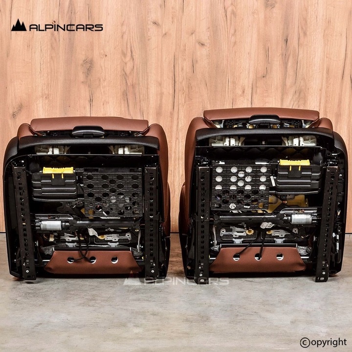 фото №6, Bmw f16 x4 обивка сиденья средство кожа