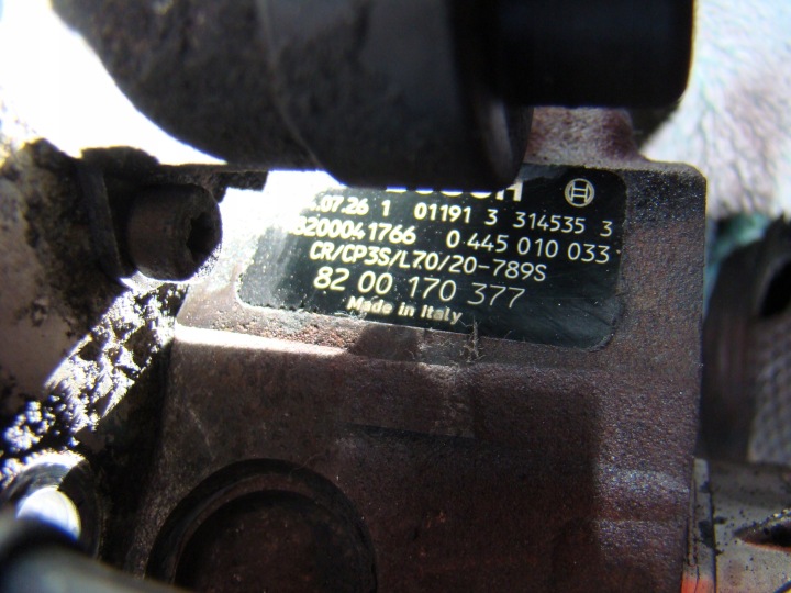 фото №6, Master ii movano 2.5 dci 04r 99km g9u750 насос топливная рейка 0445010033