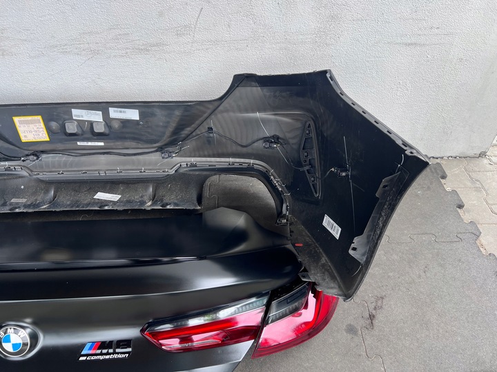 фото №13, Кришка зад задня спойлер лампи бампер зад bmw m8 f92 g15 колір 490